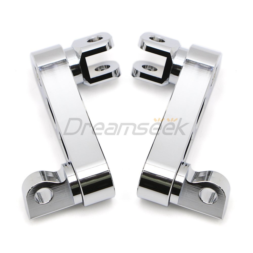 Footpegs Extension Male Mount for Harley Dyna Sportster Highway Footrest Bracket