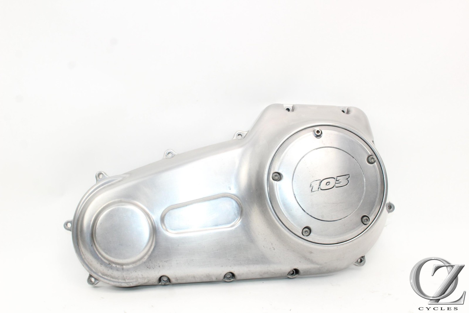 12-16 Harley FLD Switchback Dyna Brushed Aluminum Outer Primary Cover 60784-06
