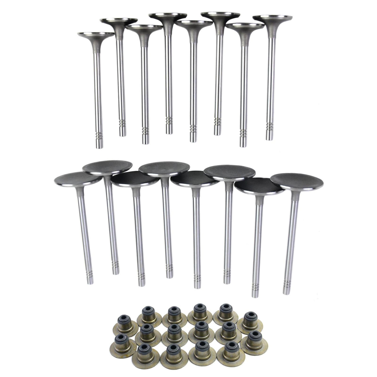 Intake Exhaust Valves Kit For Dodge Dakota Durango Chrysler Jeep Commander 4.7L