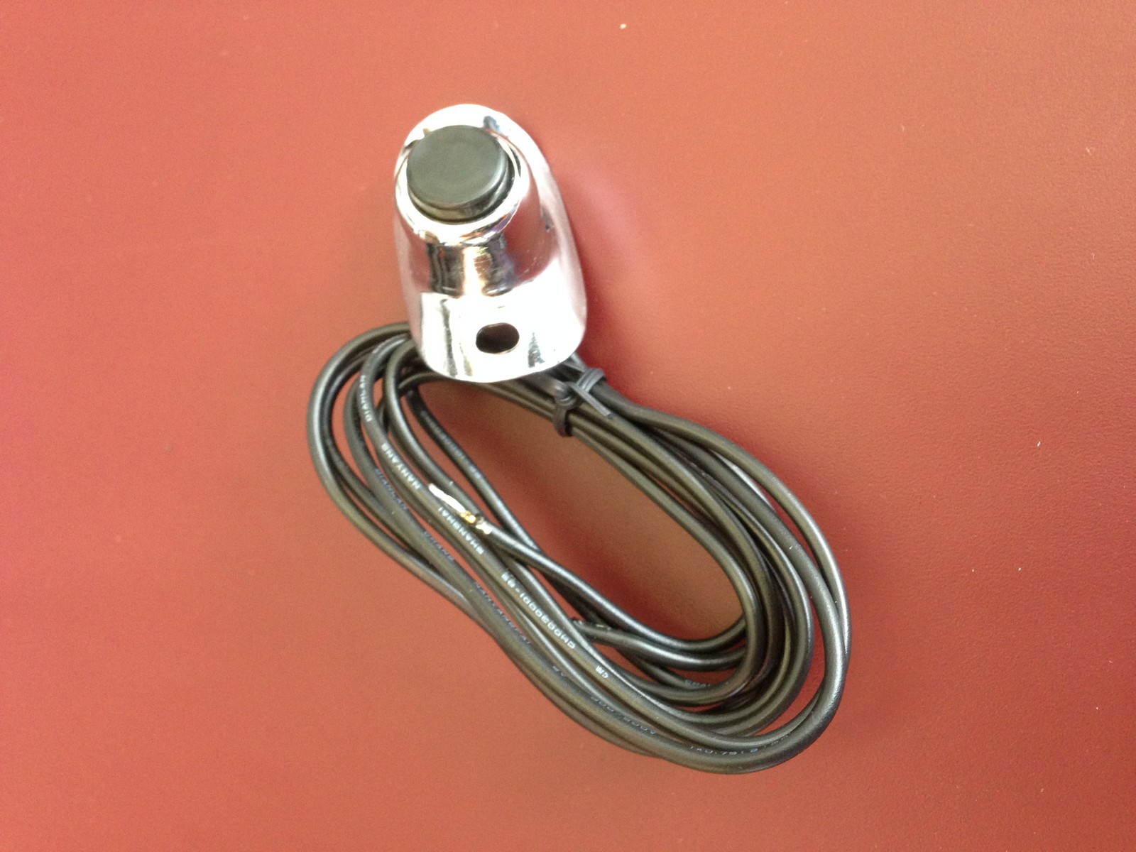 CHROME HANDLEBAR BUTTON SWITCH FOR HORN or STARTER HARLEY 1″ BAR OEM 71800-26TA
