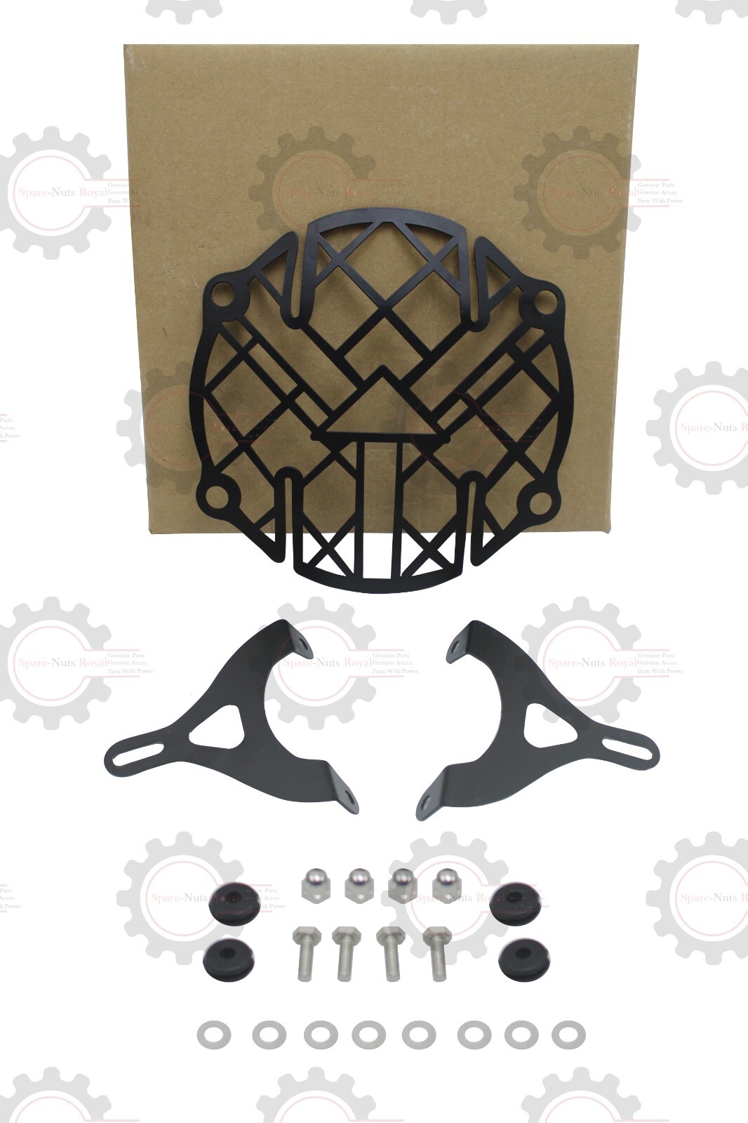 Fit For Royal Enfield “Super Meteor 650 SS Rust Proof Arrow Headlight Grill”