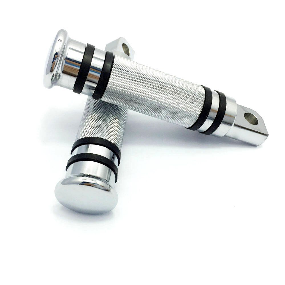 Motorcycle Front Rear Foot Pegs Footrests For Harley Dyna FLHT Sportster 883 XL