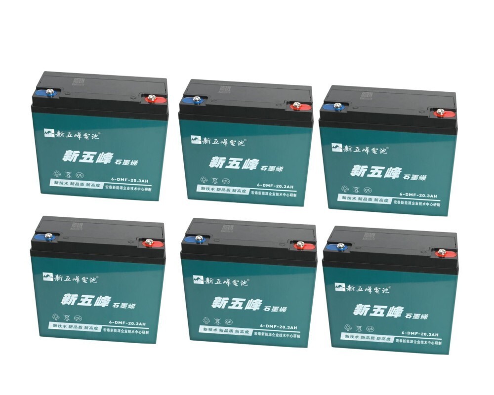 6pack 12V 20Ah 6-DZM-20 6-DZF-20 SLA Battery for EBike ATV Scooter Quad Go kart