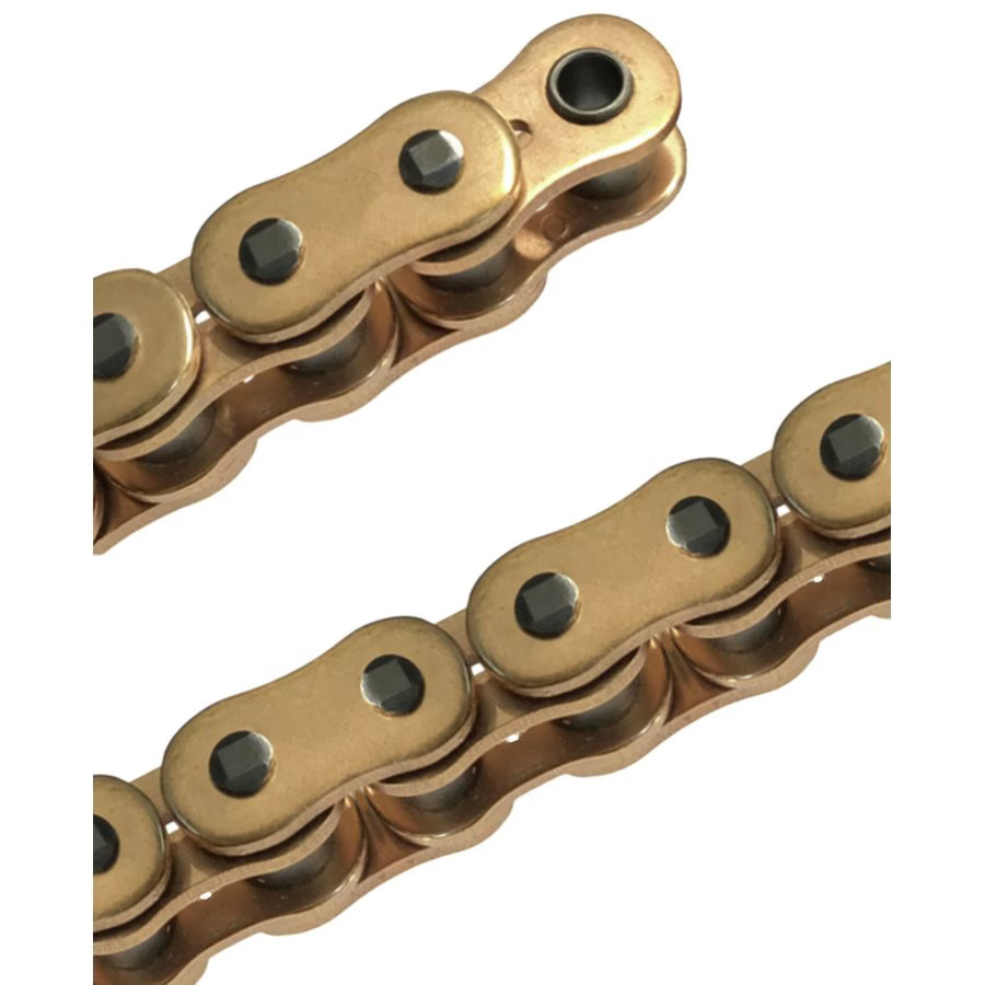 EK Chains 520 ZVX3 NX-Ring Chain – Gold, 120 Links 520ZVX3-120G