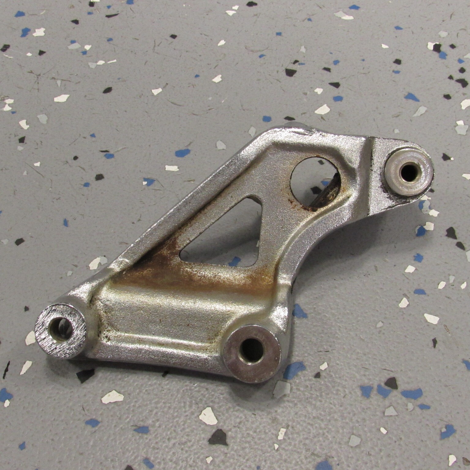 1987 CMX450 LEFT Side Front Driver Foot Peg BRACKET ’87 Rebel 450 Rider Step