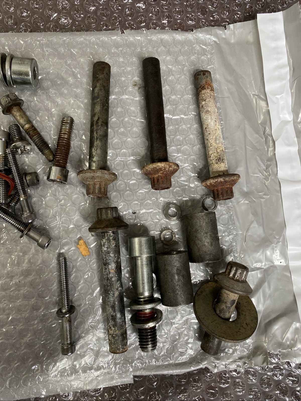 91-03 Harley Sportster XL 883 1200 Engine Motor Hardware Bolts OEM Mounts Spacer