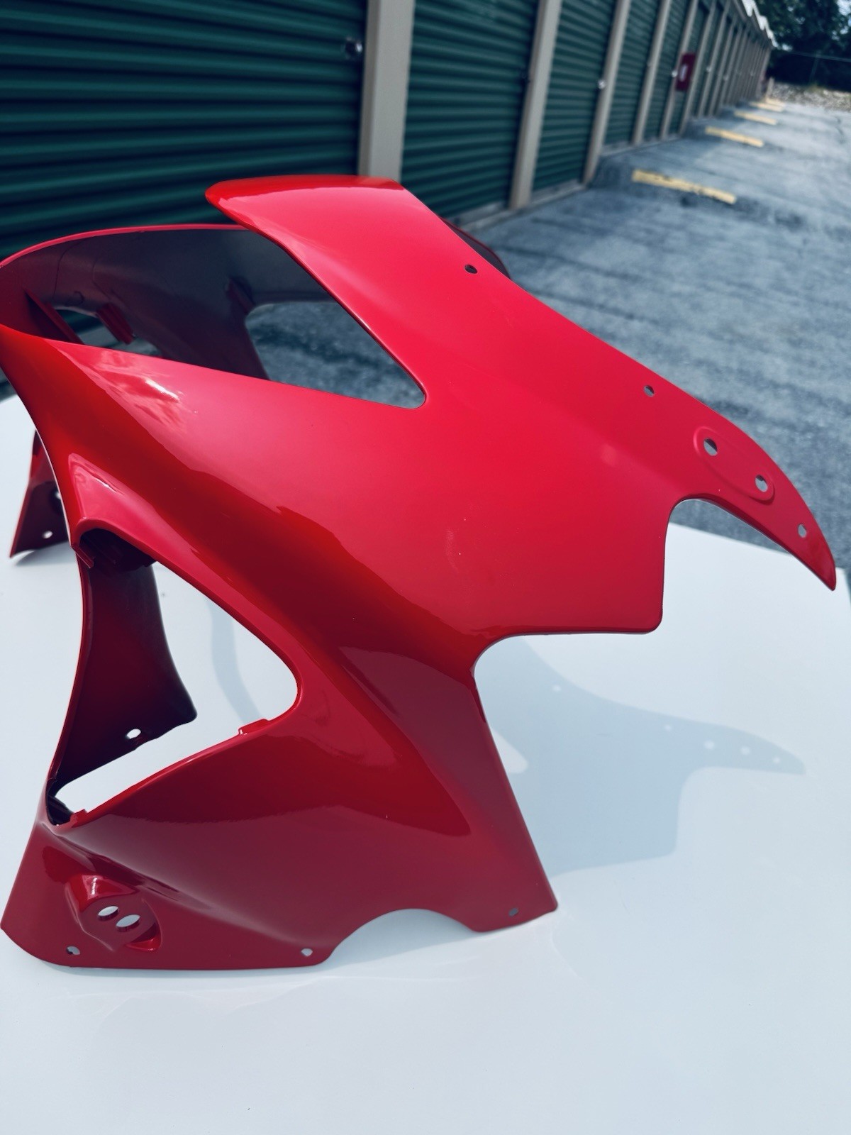 New Painted Motorcycle Fairing Kit, Model Unknown, Fitment Buyer to Verify”