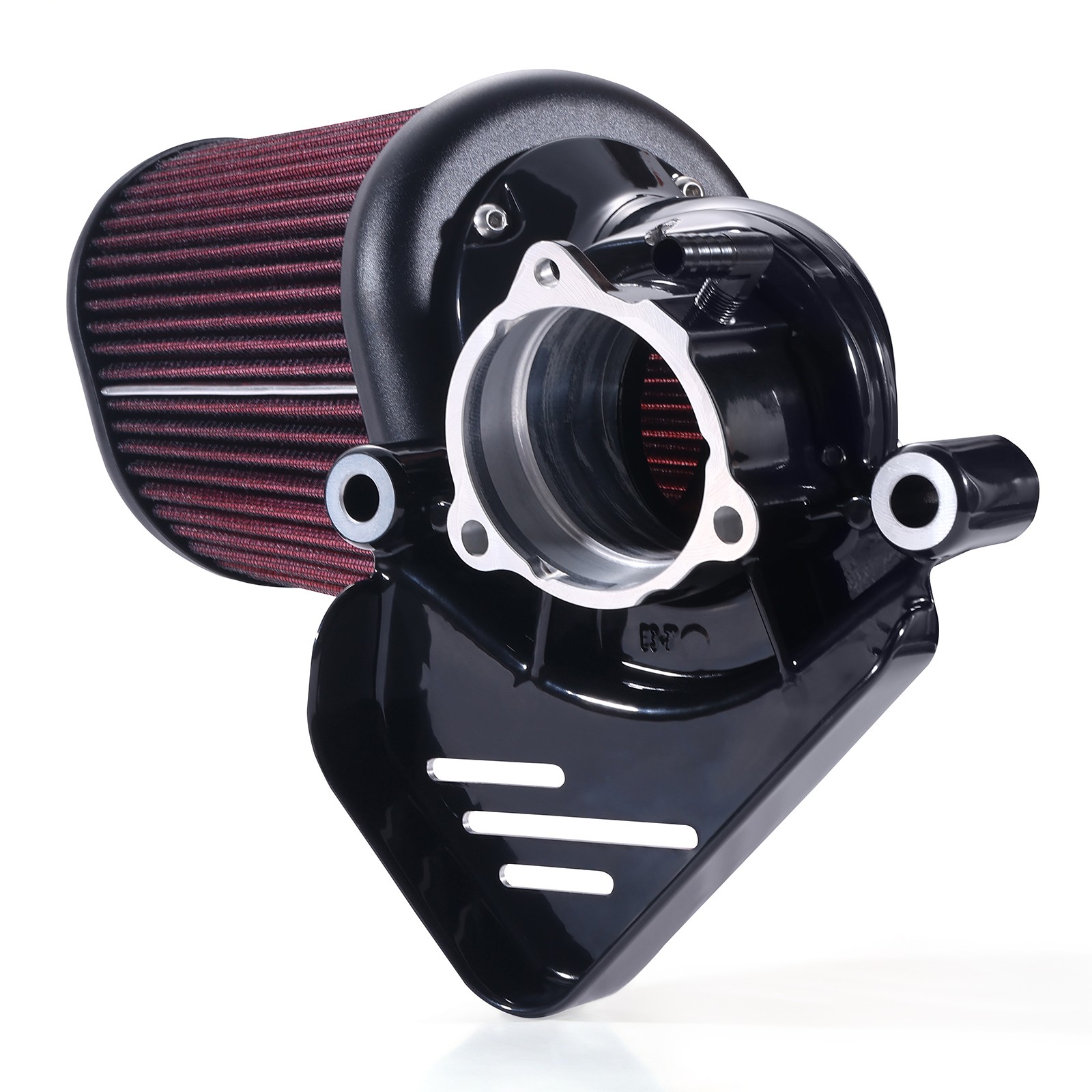 High Flow Heavy Breather Extreme Black Air Intake Filter For Harley Touring24-UP