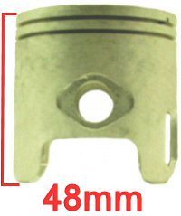 70cc SSP-G PISTON AND RING SET 47mm / 12mm PIN FOR JOG, MINARELLI, 2 STROKE