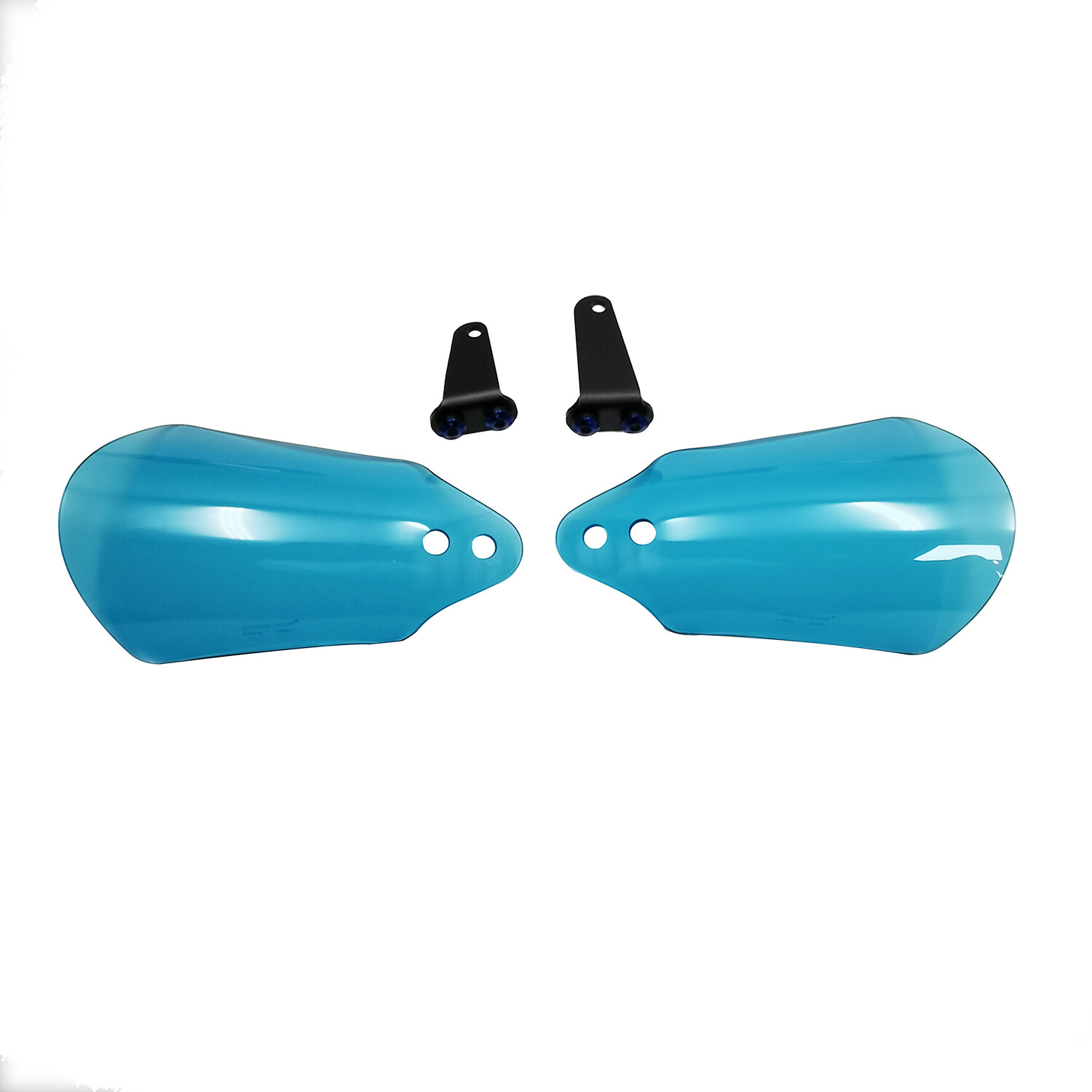 Blue Hand Guards Shield Protector for Harley Road Glide Street Bob FXLR FLHX FLH