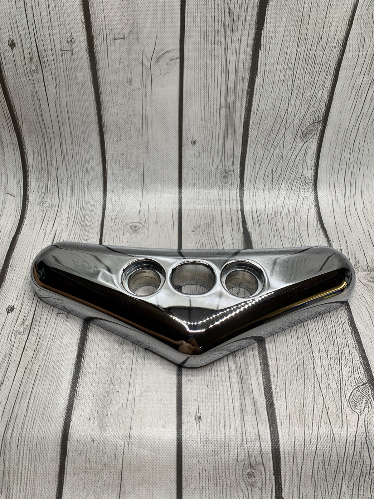 Harley Davidson Chrome Top Upper Triple Tree Bracket Shroud FLST FXST