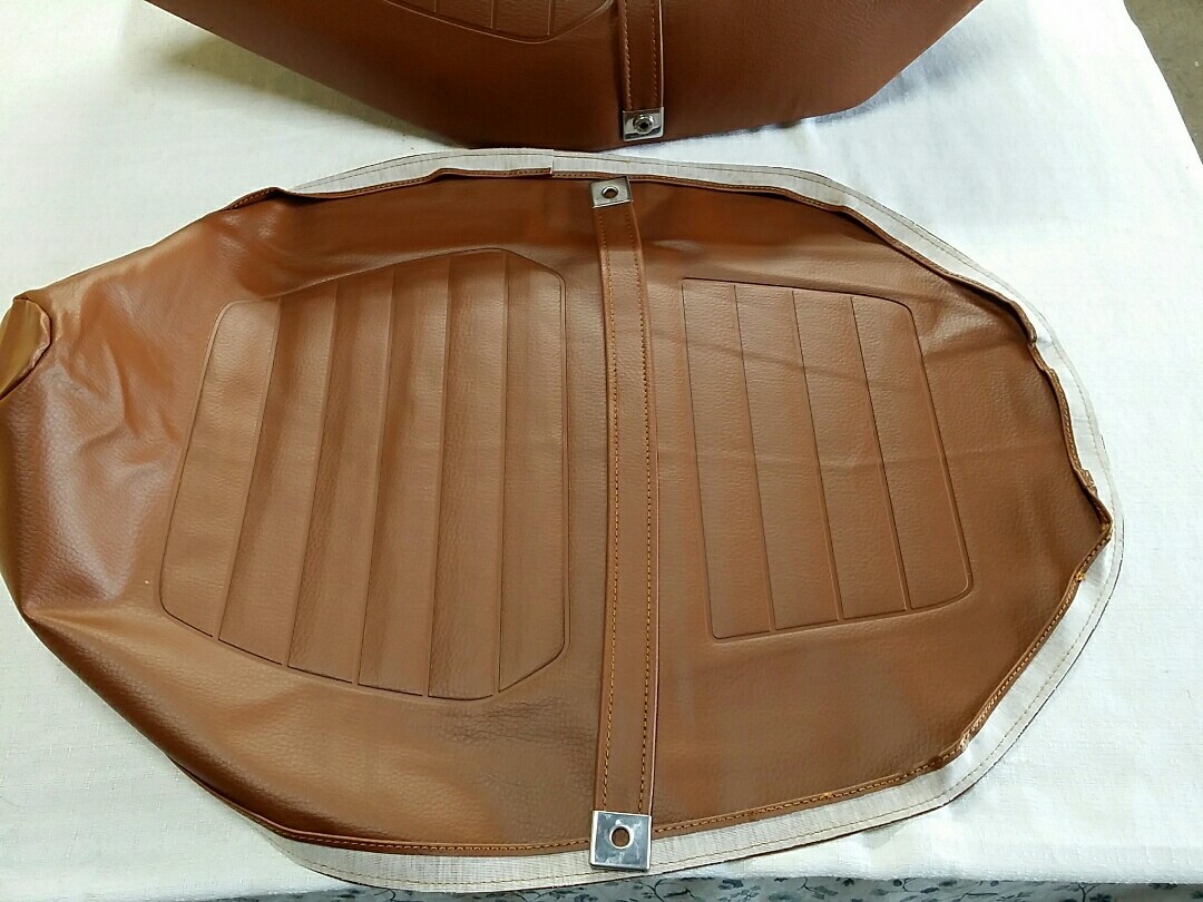 HONDA CH125 CH150 SEAT COVER ELITE 1984 MODEL SEAT COVER BROWN + STRAP (H*-327)