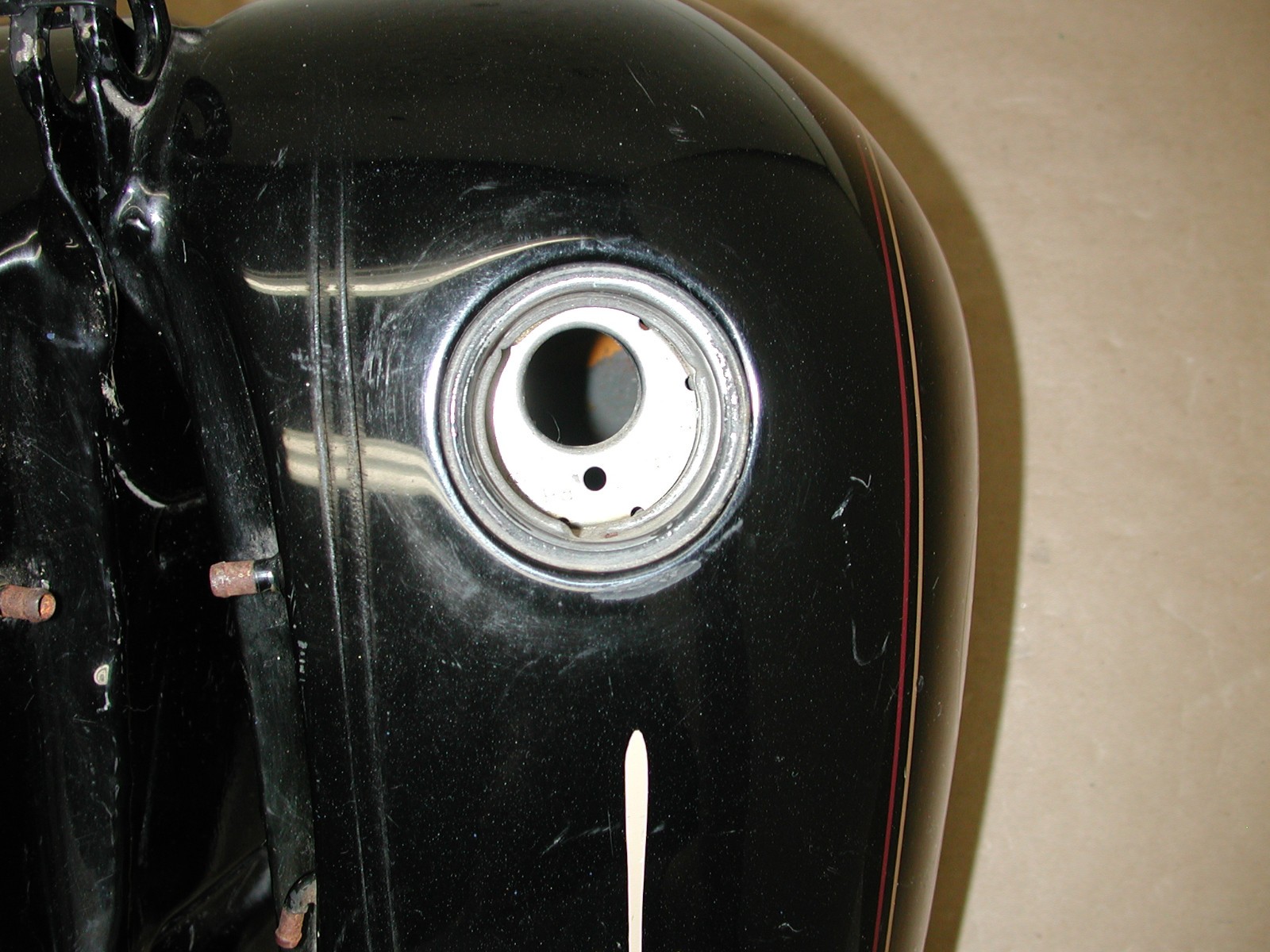HARLEY DAVIDSON Softail Fat Boy FLSTF 1984-1999 OEM 4.2 Gal Split Fuel Gas Tank