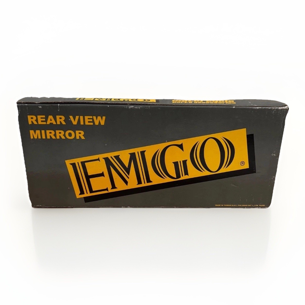 Emgo Motorcycle Universal Rectangular Mirror rear-view mirror#20- 97110 NIB