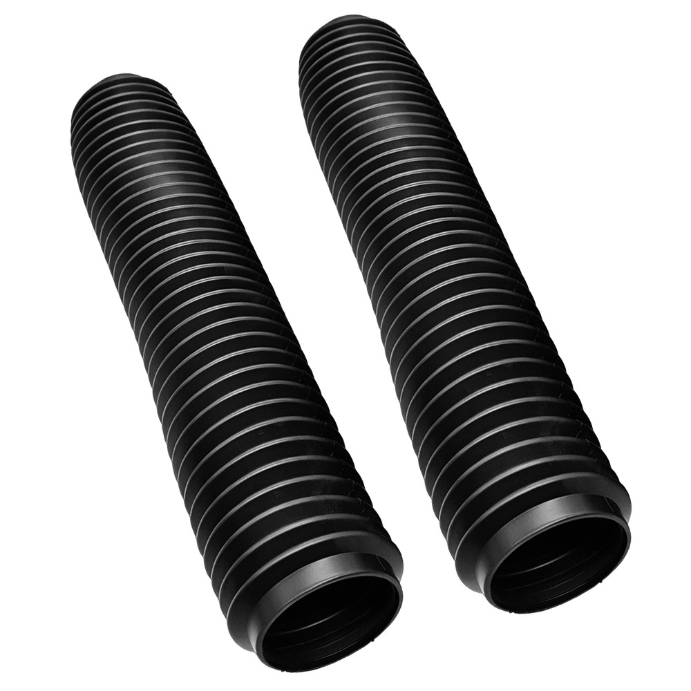 2PCS For Zero Rubber Motorcycle Front Fork Dust Cover Gaiter Gaitors Boots