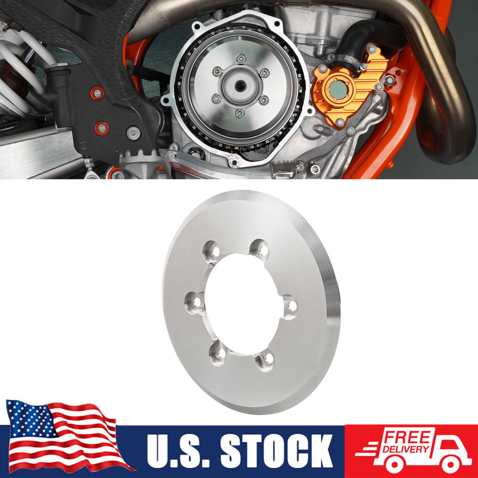 NiceCNC Clutch Weight 9 Oz For KTM 250 350 450 500 EXC-F 2014-2023 SXF XCF 2022