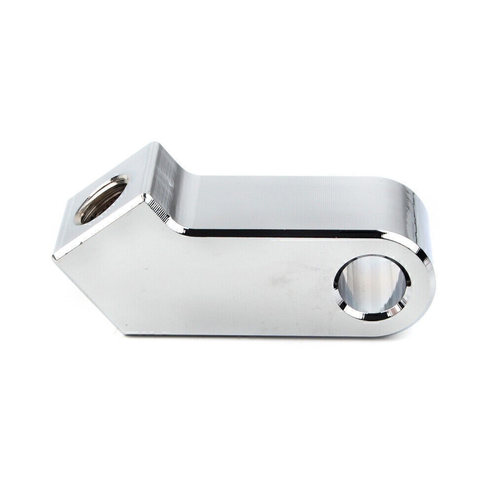 Motorcycle Chrome Headlight Block Bracket Mount Kit Fit Harley Electra Glide