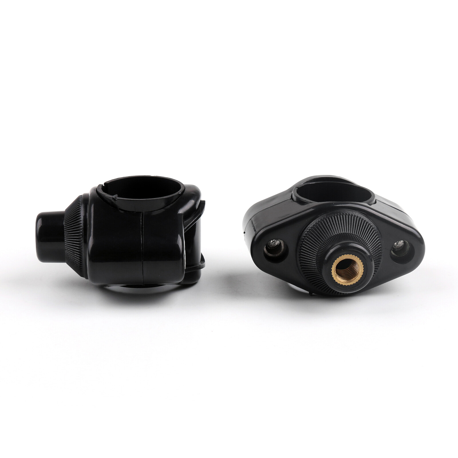Windshield Mounting Hardware Quick 1″25mm&1 1/8″ 28mm Handlebar Clamps Set USA