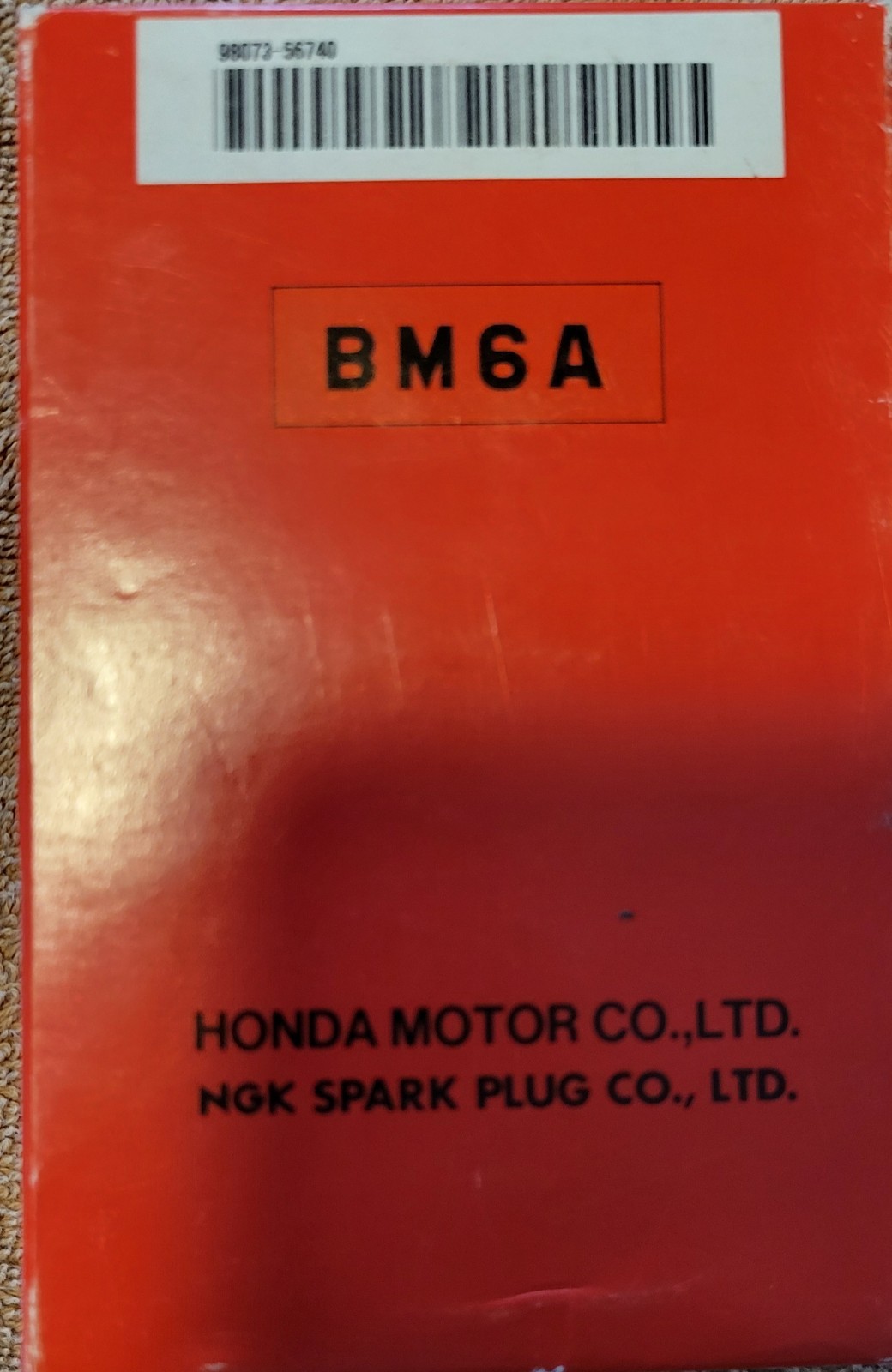 NOS Honda Kawasaki NGK Spark Plug 5921 BM6A Qty 10