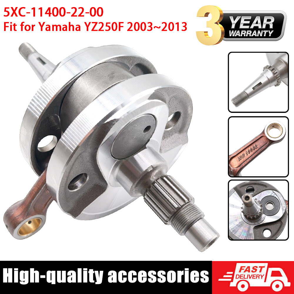 Crank CrankShaft Assy for Yamaha YZ250F 2003~2010 2011 2012 2013 5XC-11400-22-00