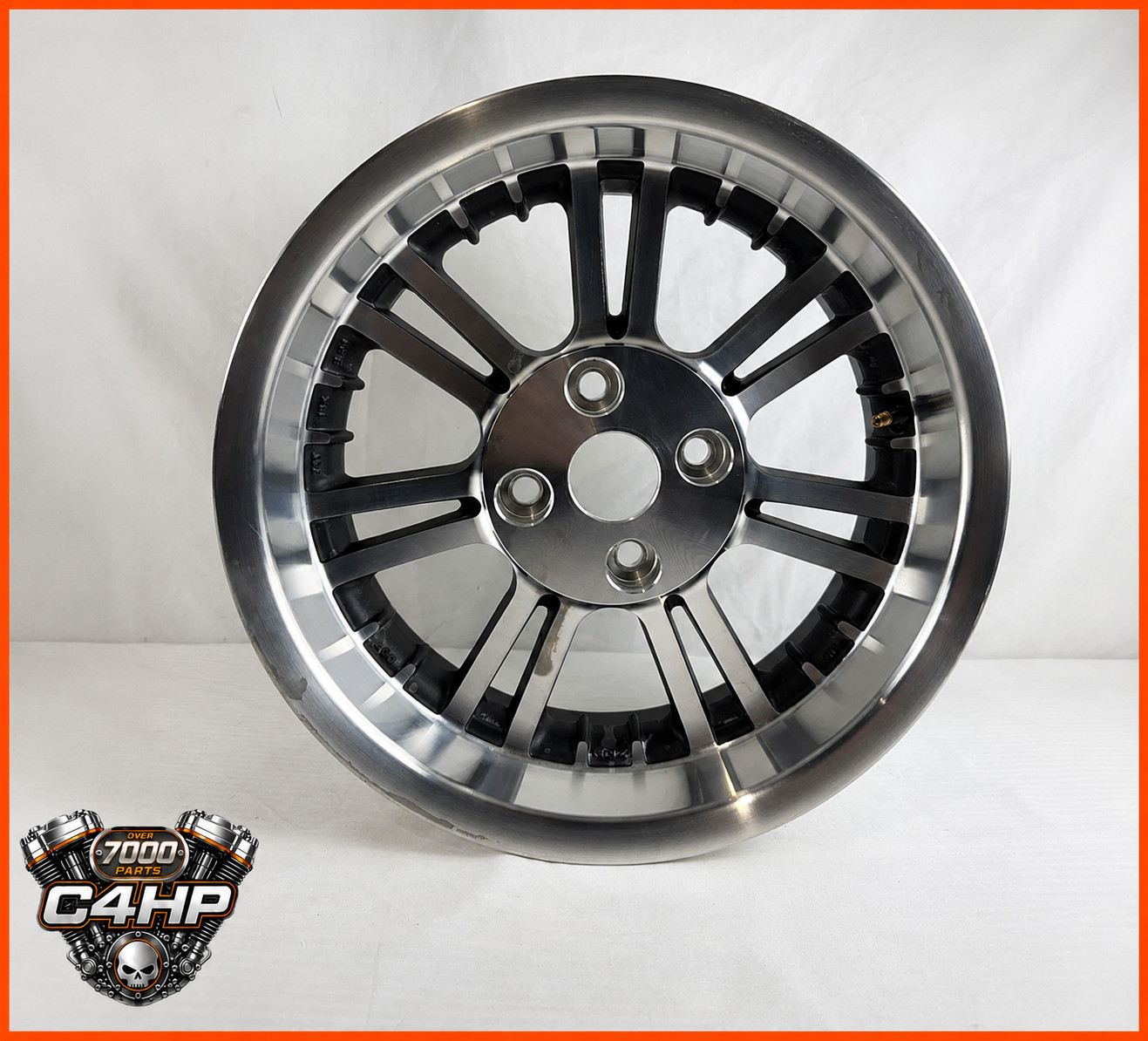 HARLEY DAVIDSON GENUINE 09-25 TRIKE 15 x 5.5 CHROME REAR WHEEL 40900070