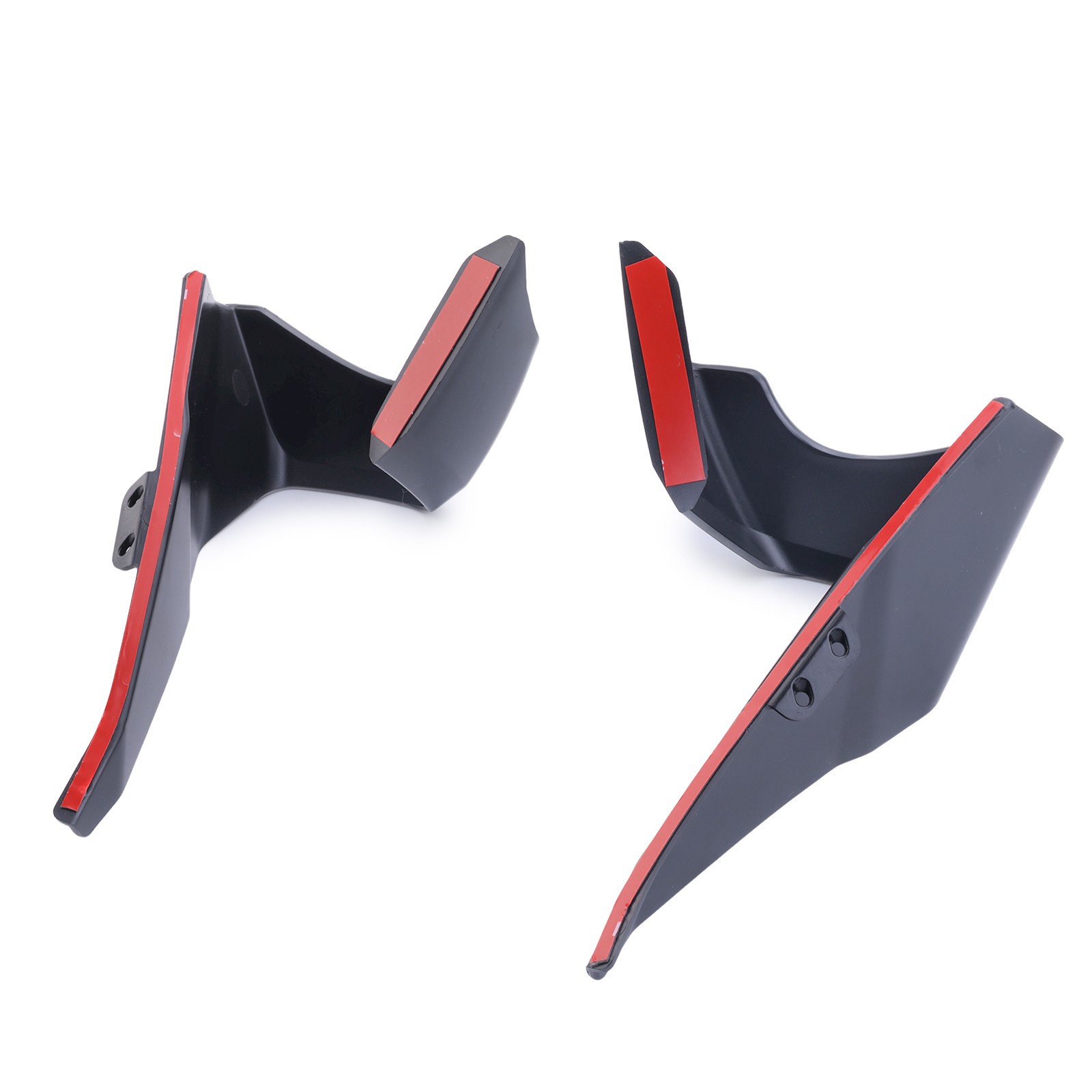 FRONT SPOILER WING AERODYNAMIC WINGLET KIT FOR KAWASAKI ZX-6R 2024-2026 FAIRING