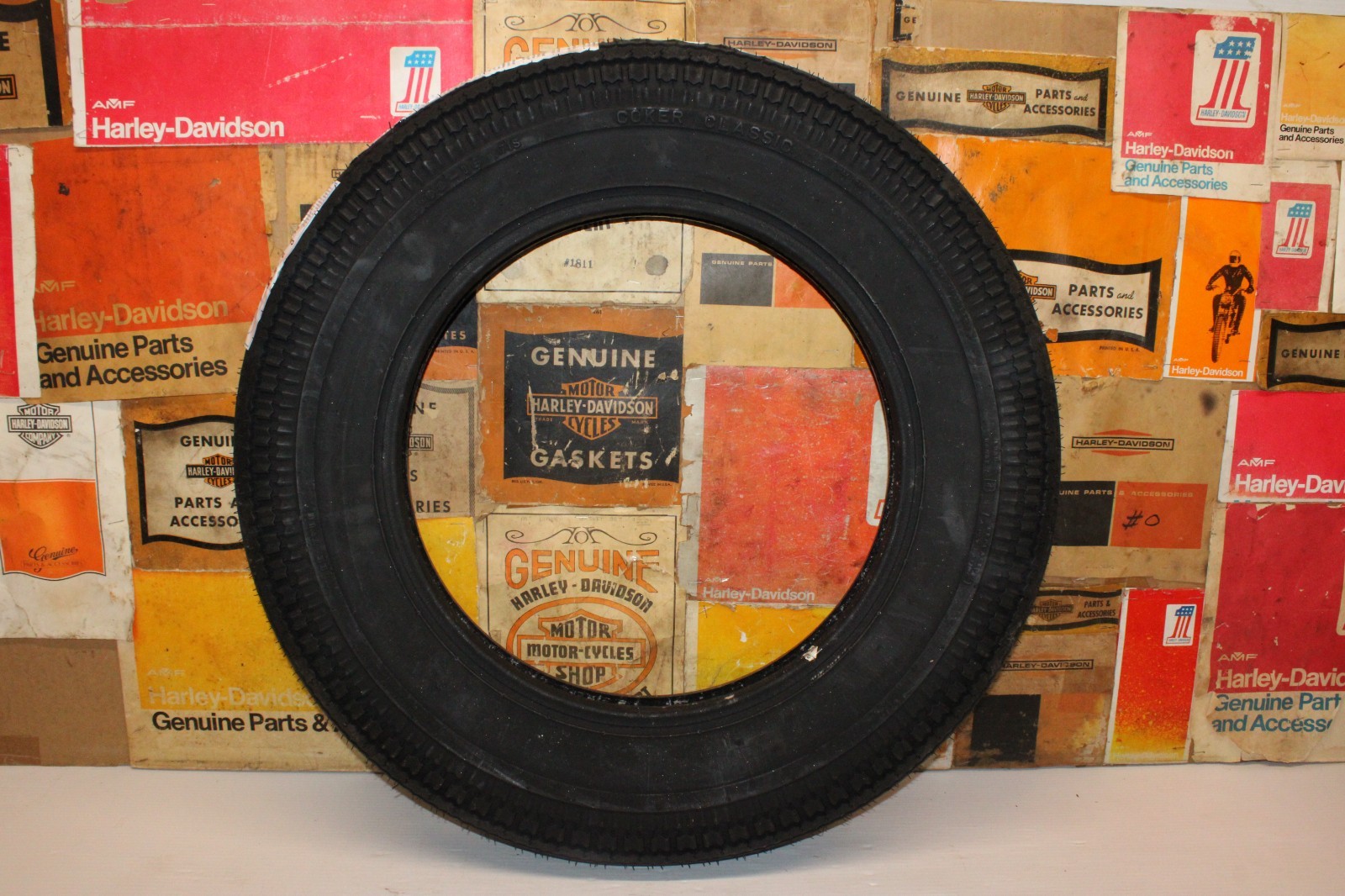 Coker Motorcycle Tire 5.00-16 Harley Knucklehead Flathead Panhead Indian NEW