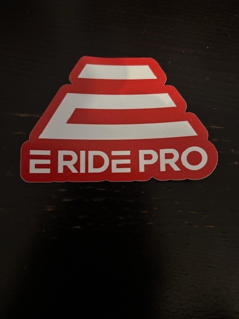 E RIDE PRO SS 3″x2.5″ STICKER