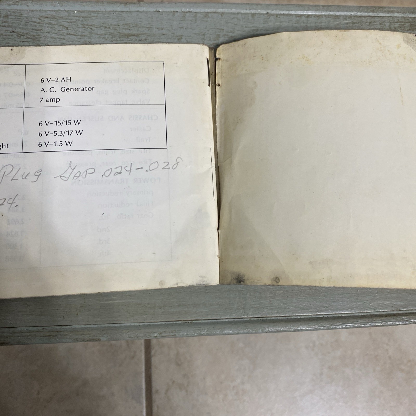 Vintage 1971 Honda SL70 Motosport Owner’s Manual Original OE Japan Ripped Cover