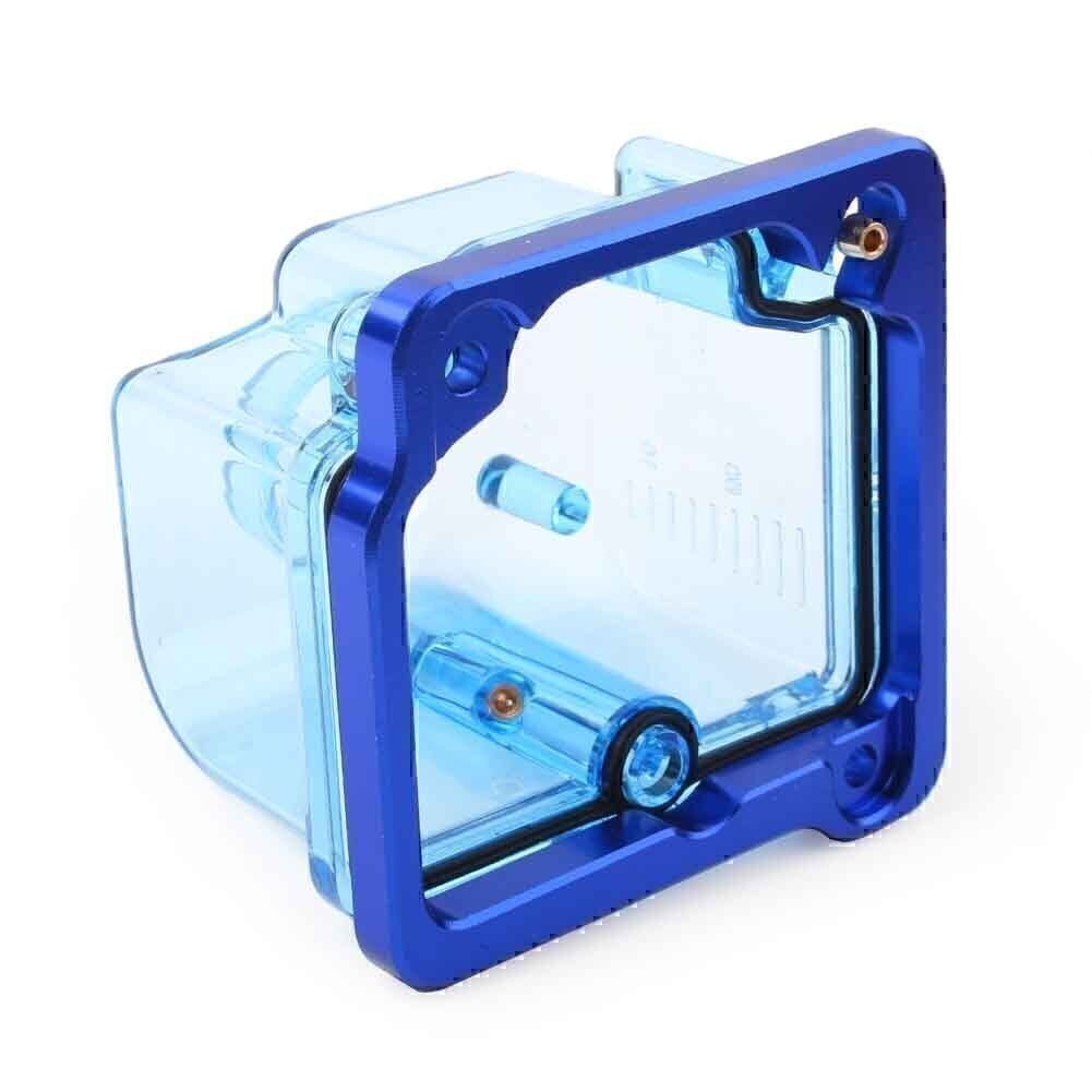 Blue Transparent Carburetor Bottom Float Bowl Plastic Shell Fit I/II/III Carb