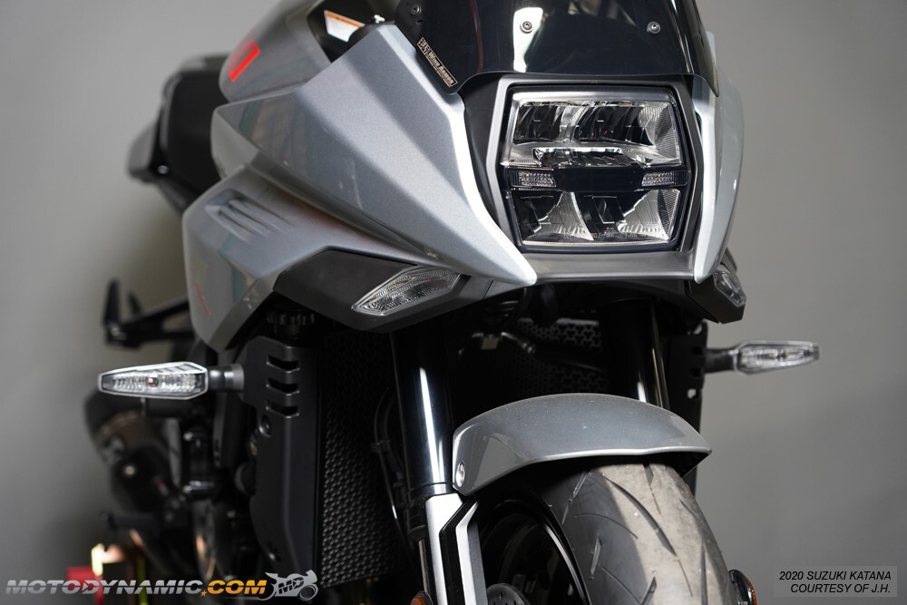 Switchback LED Front DRL Integrated Turn Signals fits 2020+ Suzuki Katana USA