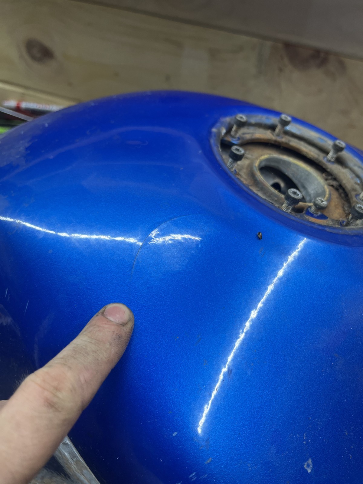 2000 – 2005 KAWASAKI ZR7S ZR7-S ZR750H GAS FUEL TANK PETROL