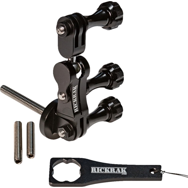 RICKRAK GoPro Mount – Black – GPMRG11