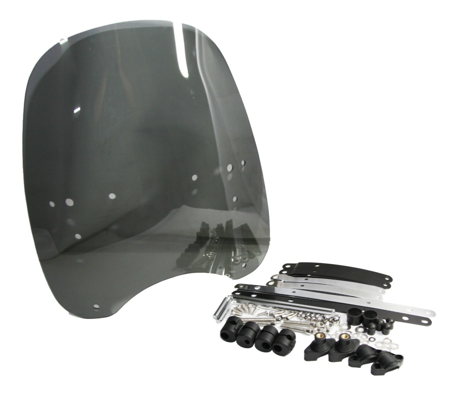 PMMA Windshield For Harley Davidson Sportster Dyna Glide Softail XL 883 1200