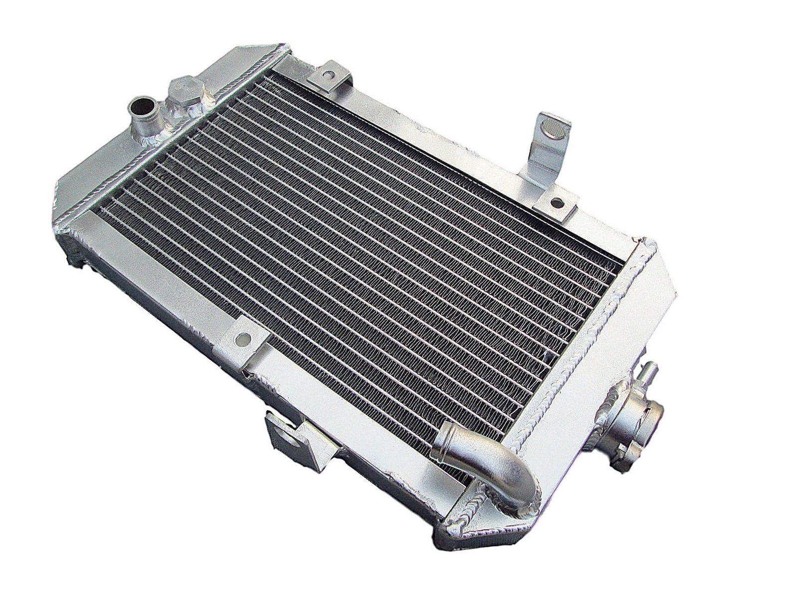 Aluminum Radiator&Black Hose Fits 2001-2005 Yamaha Raptor 660R