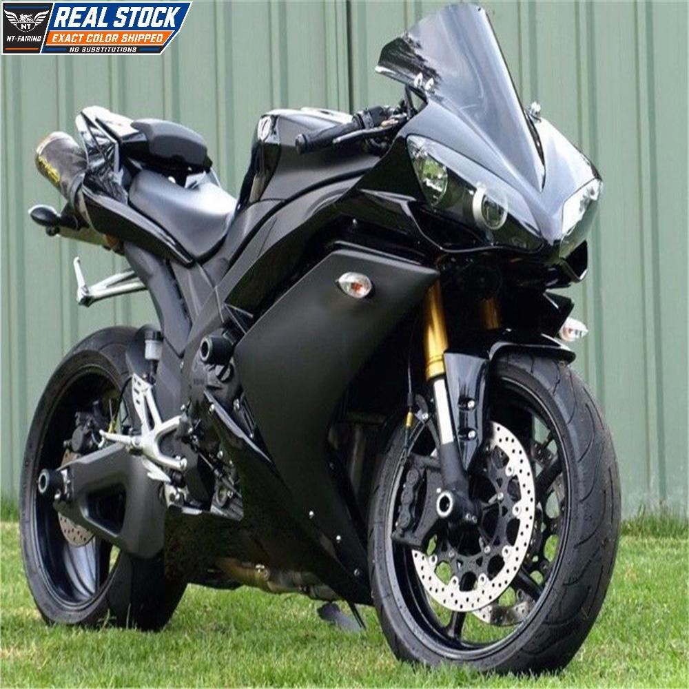 FSMA Fairing Glossy Matte Black Fit for Yamaha 2007 2008 YZF R1 Injection n003