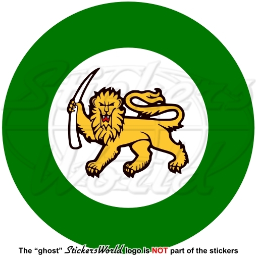 RHODESIA Rhodesian Air Force 1970-80 Roundel 100mm (4″) Vinyl Sticker, Decal