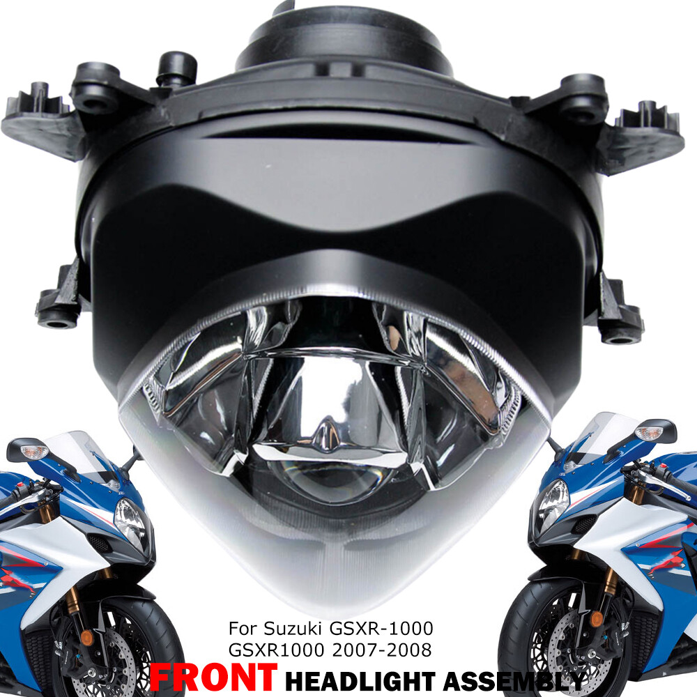Front Headlight Head Lamp Assembly for Suzuki GSXR1000 2007 2008 K7 GSXR 1000 US