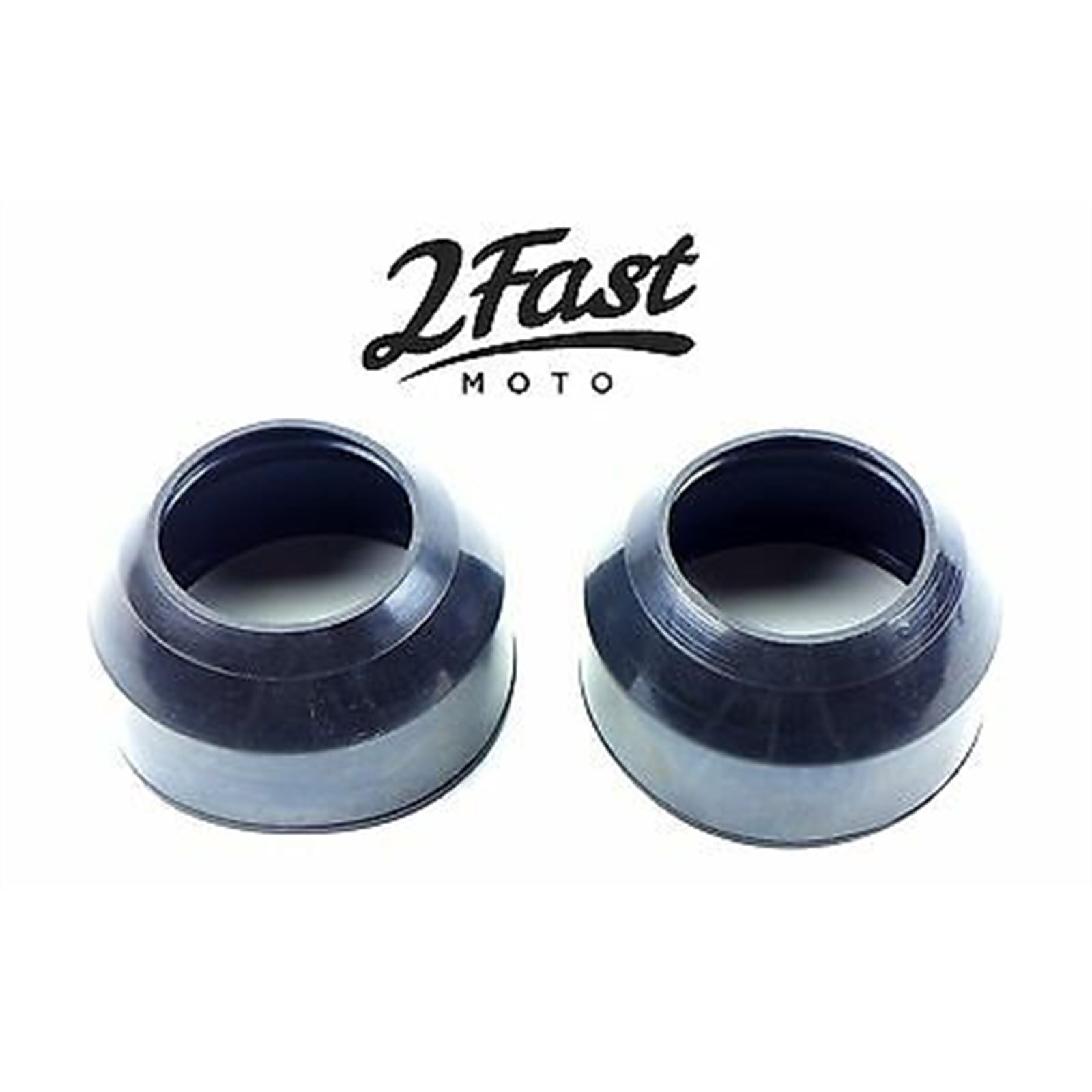 2FastMoto Fork Dust Covers Boots Shields – Pair For Kawasaki KZ Z1-R 44010-032