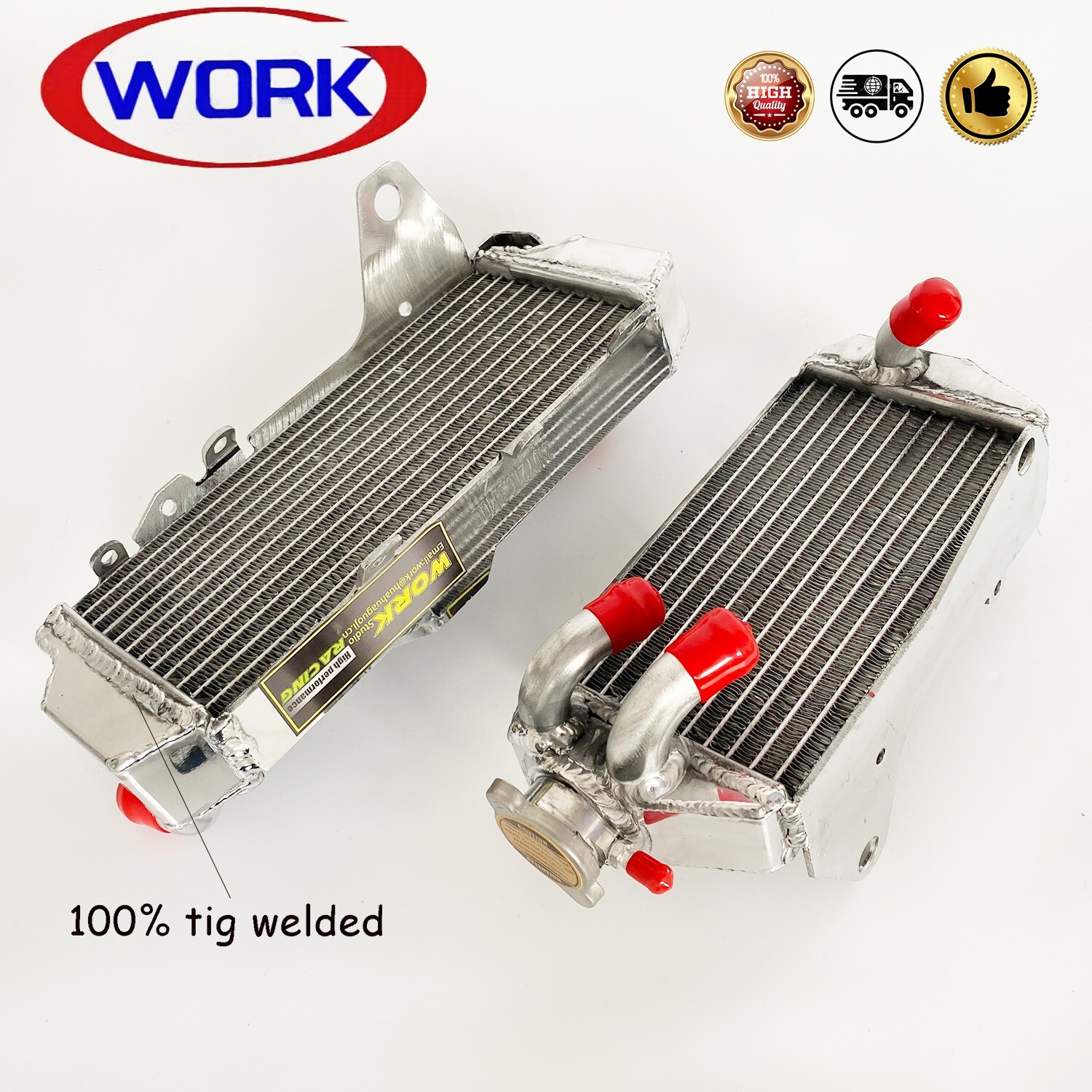 Aluminum Radiator for CRF450RX CRF 450RX 2017 2018 2019/Honda CRF450R 2017-2020