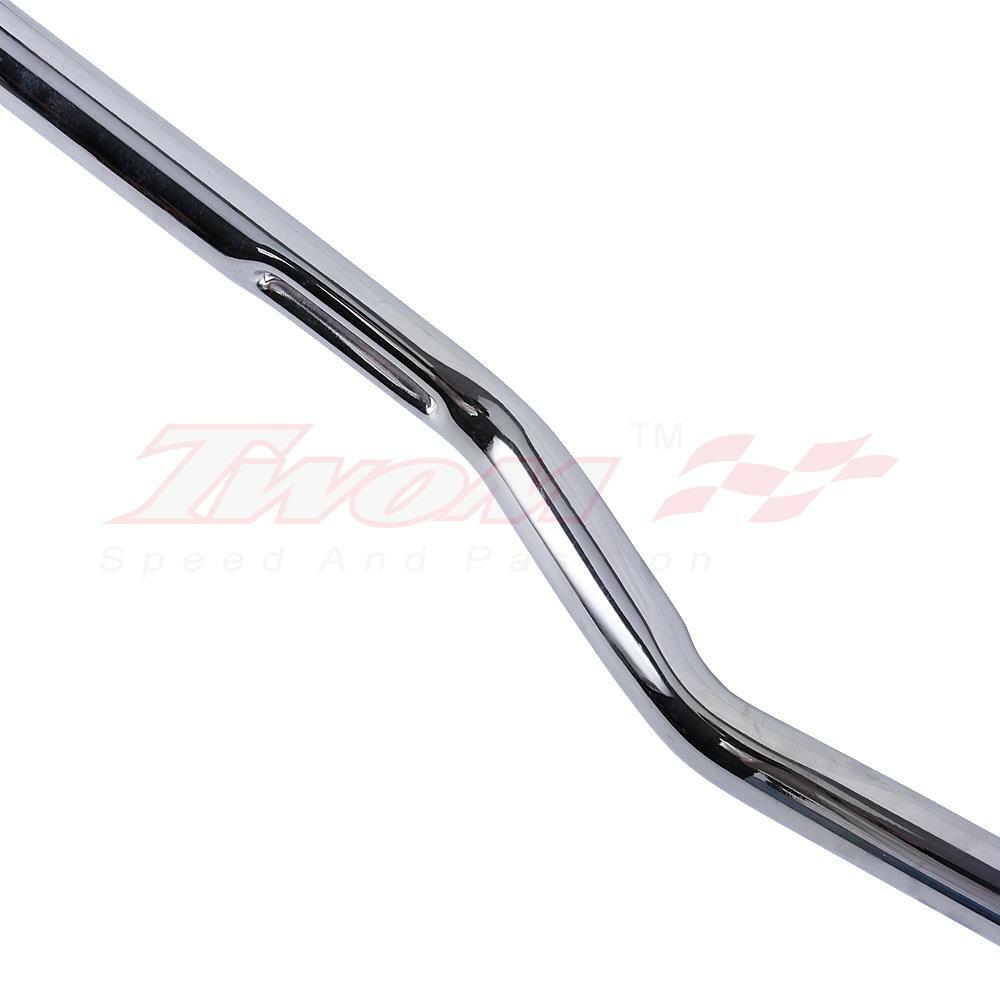Universal 1″ Chrome Motorcycle Tracker Handlebar Drag Bar For Harley XL 883 1200