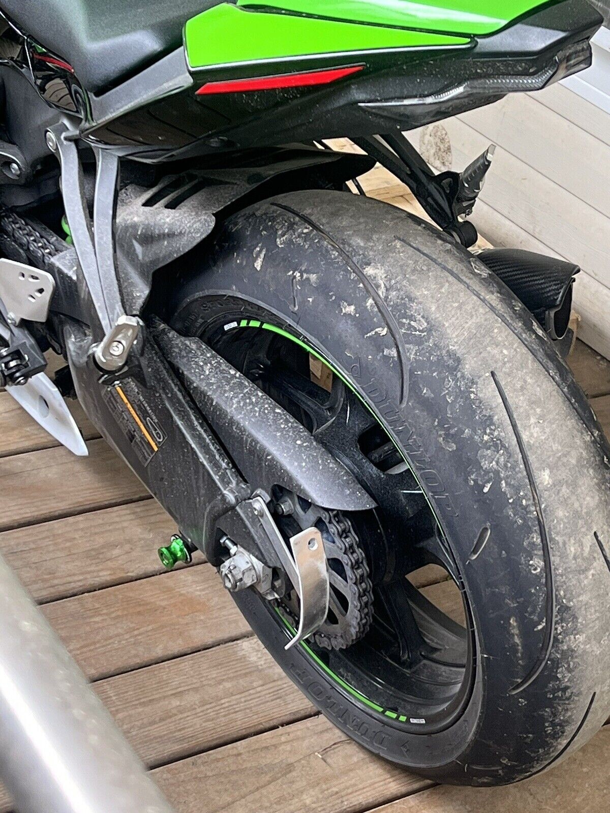 Curved License Plate Relocation Bracket for KAWASAKI NINJA ZX6 ZX6R ZX6RR New