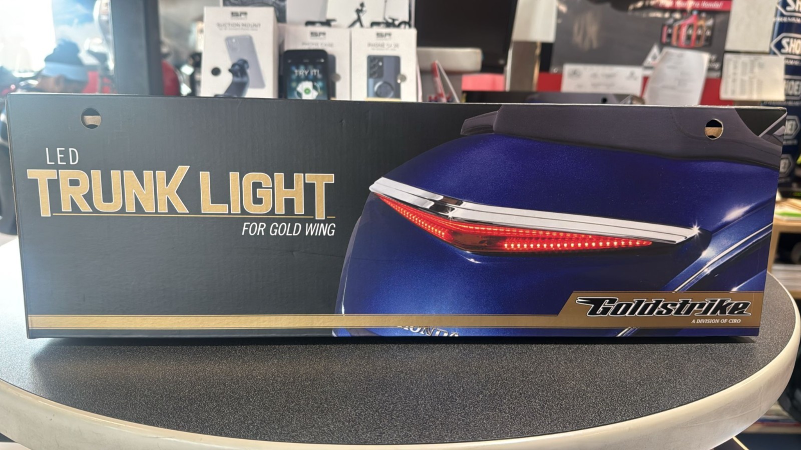 Ciro Goldstrike LED Trunk Light for Gold Wing 2018-2020 [Chrome]