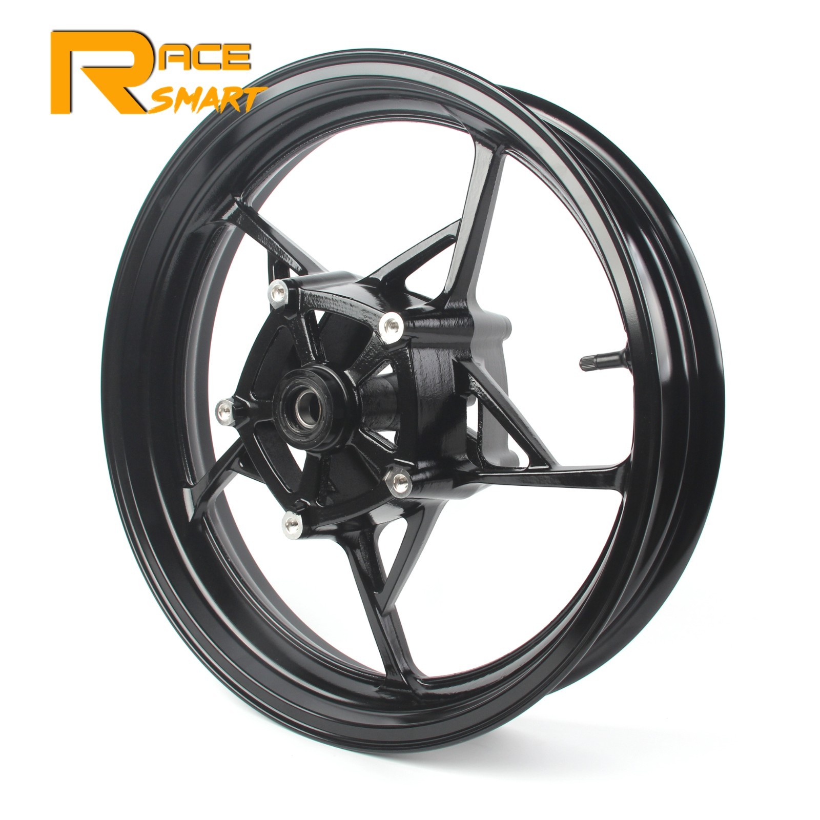 Arashi 17″x3.5″ Black Front Wheel Rim For Kawasaki Ninja 650 Z650 Z900 2017-2025