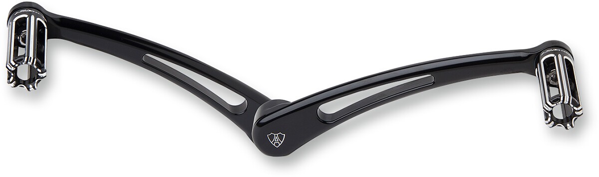 Arlen Ness Heel/Toe Shifter Lever 10-Gauge Black 6061 T-6 Billet Aluminum
