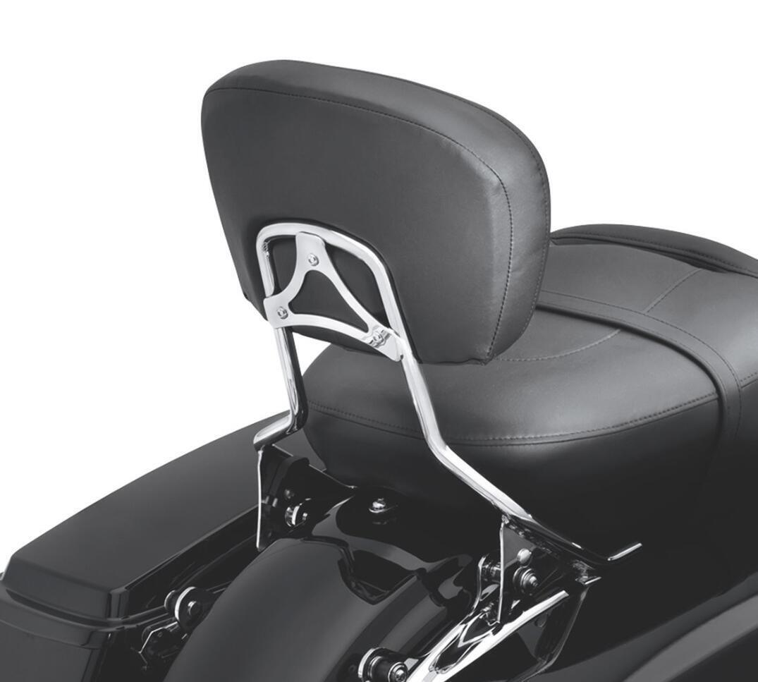 Detachable Passenger Backrest Sissy Bar Chrome For 09-UP Harley Davidson Touring
