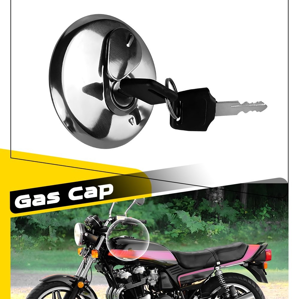 Fuel Tank Gas Cap w/ 2 Keys For Honda CMX250C CMX450C Rebel 250 450 1985-2016 US