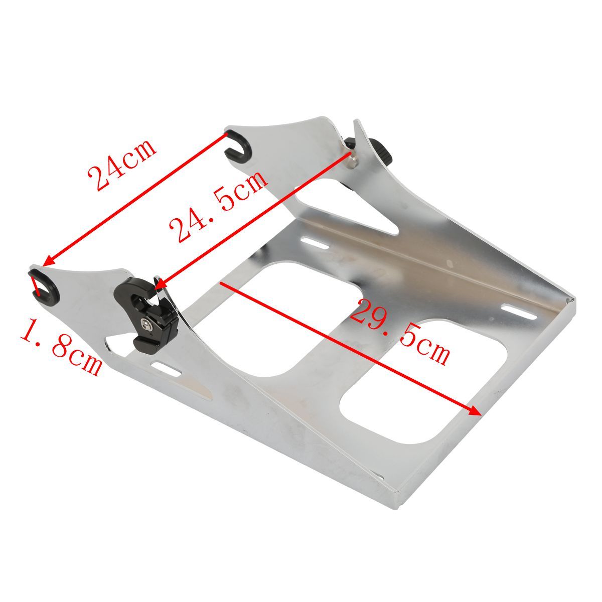 Matte King Trunk Pad Two Up Mount Rack Fit For Harley Touring Road Glide 14-26