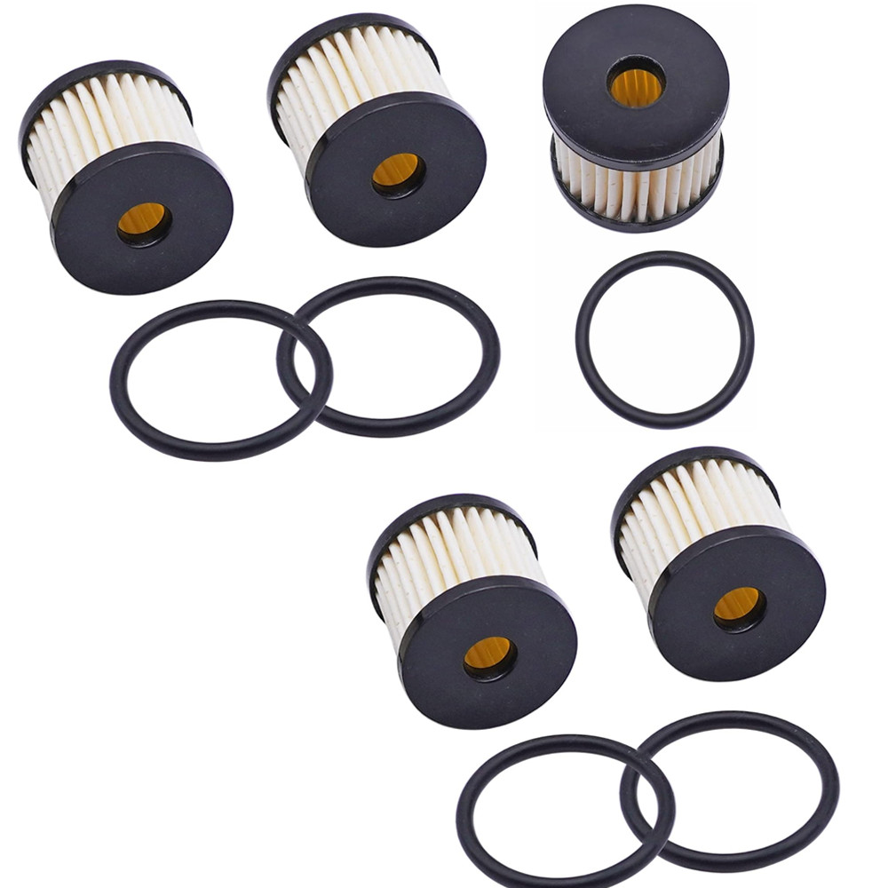 5X Fuel Filter Kit 0707-0012 61011-04A For Harley Davidson FLD/FLHR/FXD/FXDWG