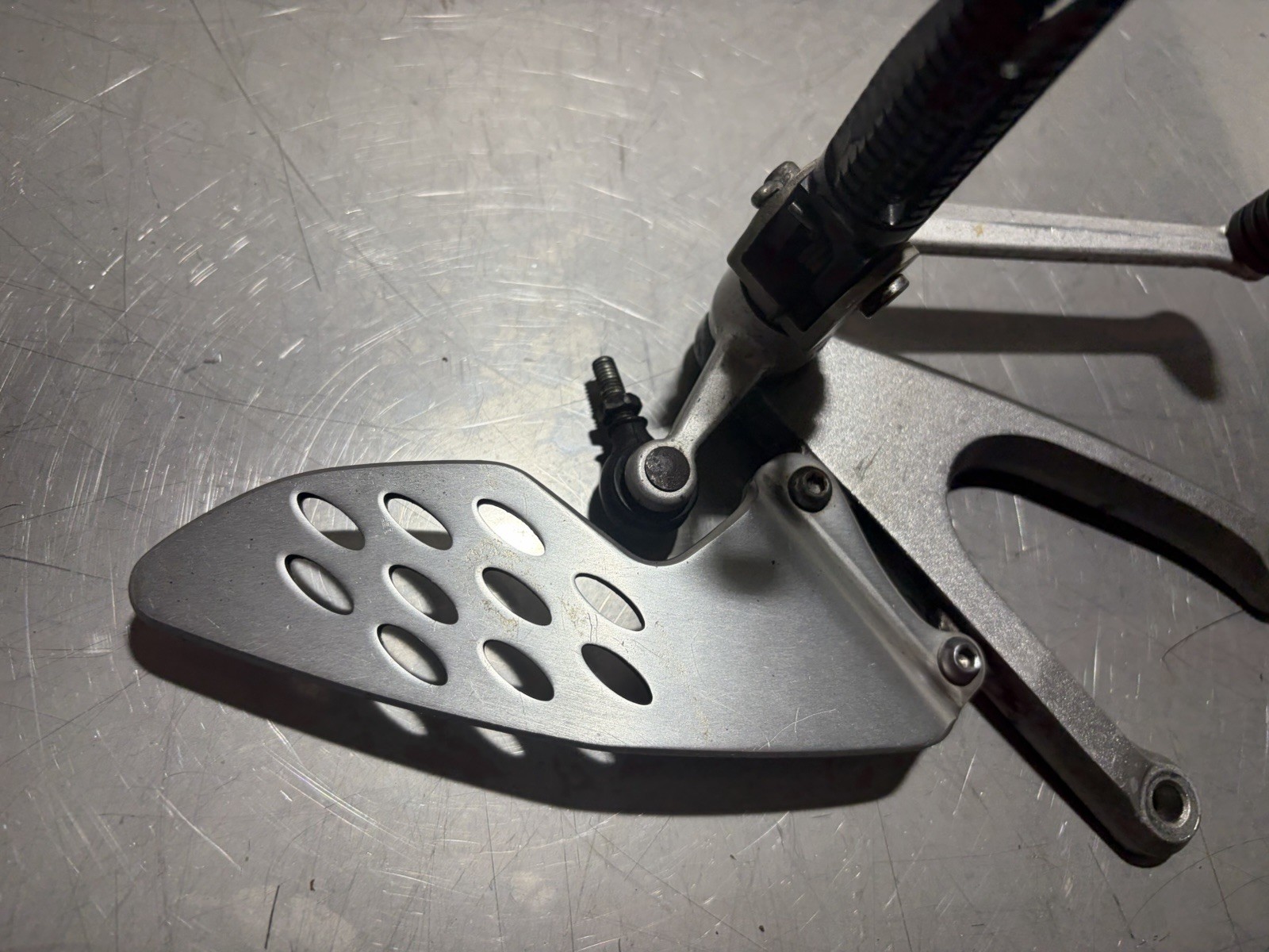 2004 Yamaha R1 Front Left, Peg Assembly (OEM)